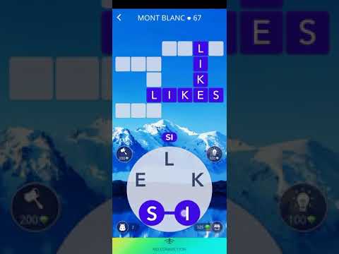 Wow Mont Blanc nivel 67 Solución de tutorial | Respuesta del juego de palabras maravillosas.