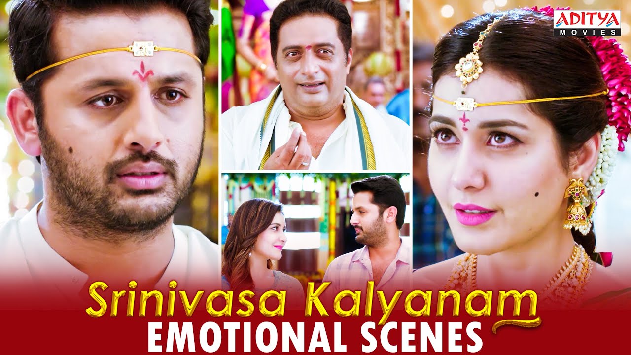 "Srinivasa Kalyanam" Movie Emotional Scenes | Nithiin, Rashi Khanna ...