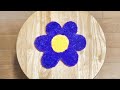 Tufting a Flower Coaster Rug (ASMR)