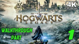 HOGWARTS LEGACY GAMEPLAY WALKTHROUGH PART 1 - PS5 FULL GAME 4K 60FPS - NO COMMENTARY