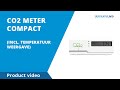 CO2 meter compact (incl. temperatuurweergave)