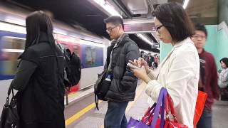 港鐵東鐵綫繁忙時間頻密情況 Frequency of MTR East Rail Line in Peak Hours