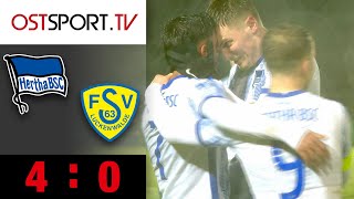 Nach 2 Niederlagen! Hertha brutal effektiv! : Hertha BSC II - Luckenwalde 4:0 | Regionalliga Nordost