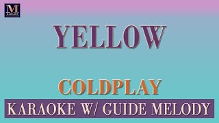 Yellow - Karaoke With Guide Melody (Coldplay)