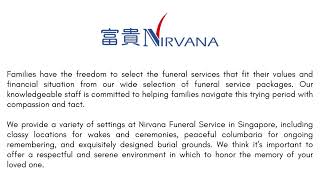 Singapore's Funeral Services Customs, Traditions, and Practices