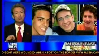 Sen. Rand Paul Defends Israel on Fox's Hannity with Eric Bolling - July 2, 2014