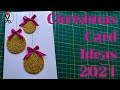 DIY Simple Christmas Card Making/ How to Make Christmas Greeting Card/ Christmas Cards Handmade - 1