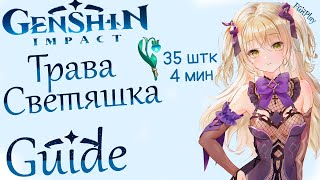 Genshin Impact ► Трава светяшка [Guide] [Маршрут]