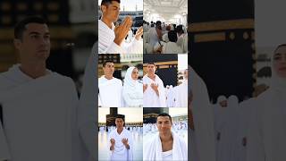 Ronaldo Performs Hajj with His Wife Georgina 🎊😭 | Full Video Link 👇👇👇👇 #cr7 #ronaldohajj #shorts 👇👇