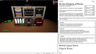 Defusal Simple Wires Tutorial
