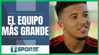 PRESENTAN a Jadon Sancho con el Manchester United; APUNTA a GANAR títulos con los DIABLOS ROJOS