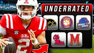 Top 5 Underrated Playbooks in College Football 25!