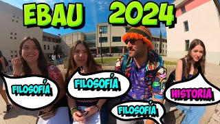 HISTORIA de España vs FILOSOFÍA - EBAU 2024