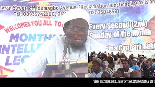 TOPIC: AWON IDAJO SALAAT OLOKAN-O-JOKAN.. LECTURER: DR SHARAFUDEEN GBADEBO RAJI