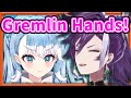 Hakka Starts Making Fun of Kobo's Hands IRL 【Hololive】