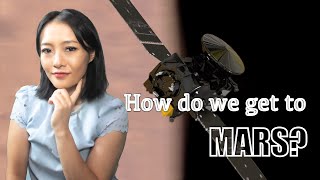 Hohmann transfer orbit: how do we actually get to Mars?