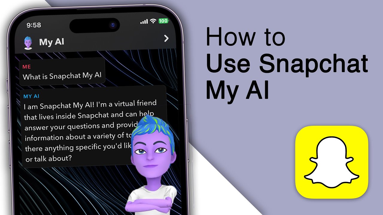 What Is Snapchat My Ai How To Use It 2023 Youtube