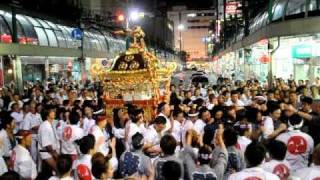 平成２２年　千住氷川神社　 宵宮 五町会連合渡御