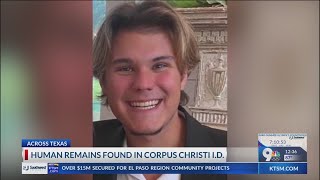 Human remains identified as missing Corpus Christi college student Caleb Harris