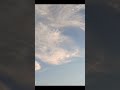 TIME LAPSE OF CLOUD ❤ NATURE CAPTURE IN CAMERA #nature #clouds #shorts