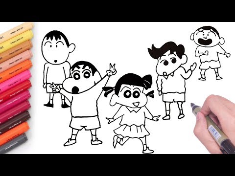 pic Sketch Kazama Sketch Shinchan Drawing videos