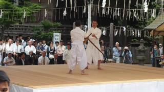 鹿島神傳直心影流01／2016-06-12第47回 鹿島神宮奉納演武会