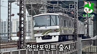 7호선 청담포인트 출사 / Filming Seoul Metro Line 7 at Cheongdam ground section point