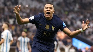 Kylian Mbappé scores third goal against Argentina to equalize the 2022 FIFA World Cup final