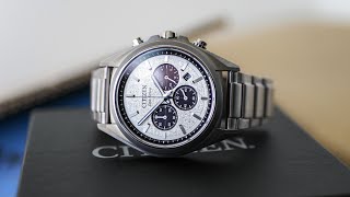 UNBOXING Citizen Attesa Snowflake Panda CA4390 - Outshines Seiko Speedtimer SSC813 and Orient Neo70s