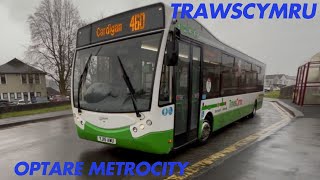 TrawsCymru Optare Metrocity Carmarthen Bus Station-Nash Avenue 14/02/2025