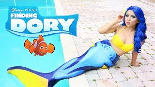 'FINDING DORY' Waterproof Makeup Tutorial !!!