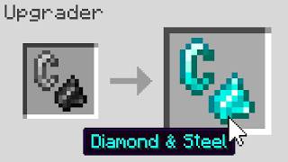 Minecraft, But You Can Upgrade Any Item...