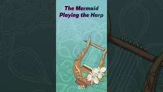 Underwater Harmony: The Beauty of a Mermaid and Her Harp #fyp