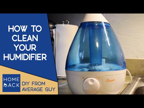 How to clean a humidifier How to clean a humidifier