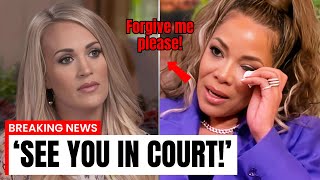 Sunny Hostin BEGS Carrie Underwood to DROP $800 Million LAWSUIT!!