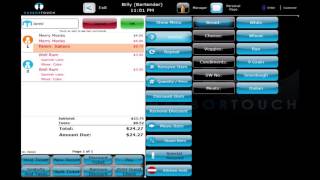 Harbortouch Elite II Hospitality Free Touchscreen POS Merchant Demo Video 2016