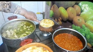 طريقه عمل الأرز المعمر 🍚والولقاس🍲 تعالوا نشوف الطريقه ‼️💯