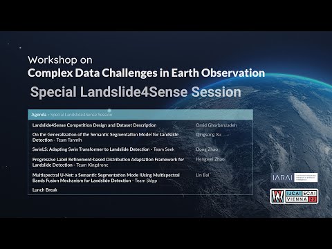 Cdceo22 Landslide4sense Special Session Youtube