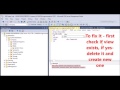 MS SQL -  Fix Error -  Incorrect syntax near the keyword 'VIEW'