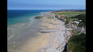 Plages de Veules Les Roses France (Normandie) 4k