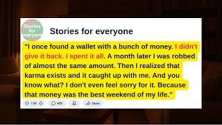 I Found $2,000 in a Wallet… and Spent It All | Anonymous Confession