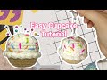 Easy Cupcake Crochet Tutorial : Milk Cotton Yarn (5 Ply Yarn)