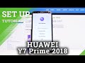 Initial Setup in HUAWEI Y7 Prime 2018 – Configuration Process