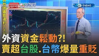 外資資金鬆動?! 賣超台股82億 台幣爆量重貶?!│主播丁士芬│【iStock盤前解析】20200221│三立iNEWS