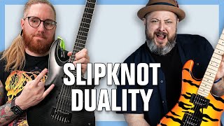 Slipknot Duality Guitar Lesson + Tutorial feat. @JamieSlays