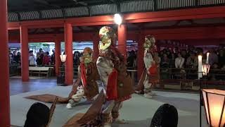 厳島神社　舞楽　Itsukushima Shrine