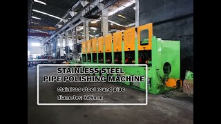 Automatic Stainless Steel Round Pipe Polishing Machine/Buffing Machine/Grinding Machine