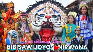 MERIAH ‼️ KIRAB BARONGAN BIBISAWIJOYO DRUMBAND CANTIK NIRWANA JALI BONANG DEMAK