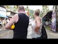 walking on koh chang thailand island beach songkran