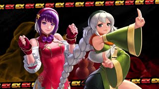 『KOF ALLSTAR』新EXファイター[XV 麻宮アテナ] \u0026 [AS プリティー・鎮元斎] PV